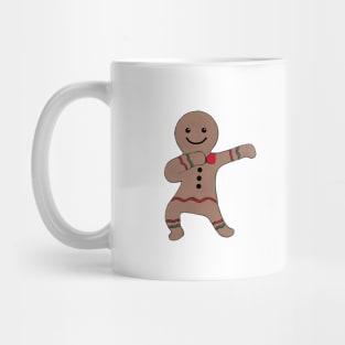 Gingerbread Man Dab Mug